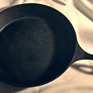 Vintage Lodge 14SK Large 15" Cast Iron Fry Pan
